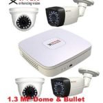 cp plus dome and bullet and 4channel dvr
